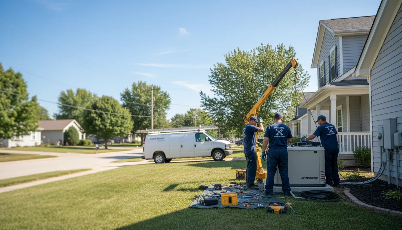 Generator Installation in Olympia Fields, IL near me